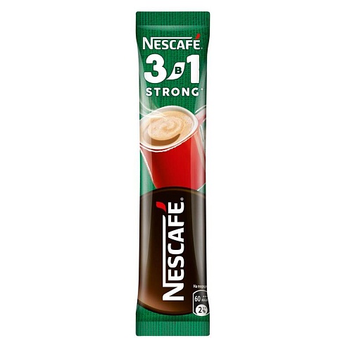 Кофе порц. NESCAFE 14,5 гр. Крепкий 3в1