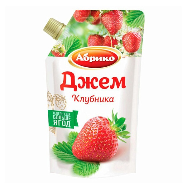 Джем АБРИКО 270 гр. Клубничный д/п