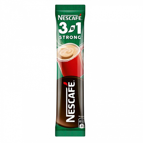 Кофе порц. NESCAFE 14,5 гр. Крепкий 3в1