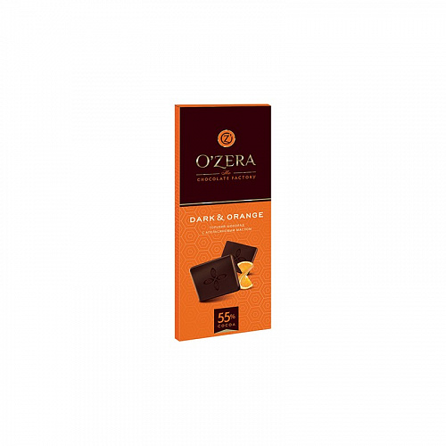 Шоколад OZera Dark & Orange 55% 90 гр.