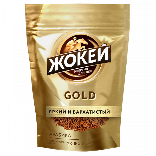 Кофе ЖОКЕЙ 75 гр. Gold раст. субл. м/у