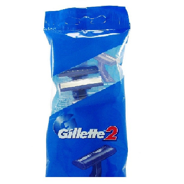 Станок бритвенный однораз. GILLETTE 2 лезвия 3 шт.