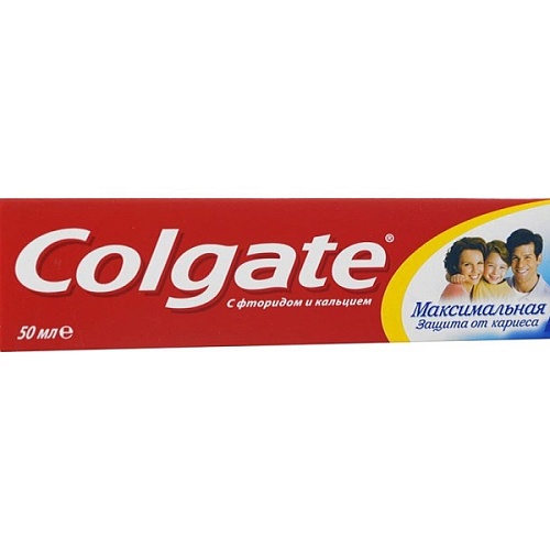 Зубная паста COLGATE 50 мл. Свежая мята Защита от кариеса