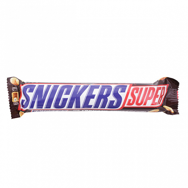 Батончик шок. SNICKERS 95 гр. Супер (ОСП Мордовия)