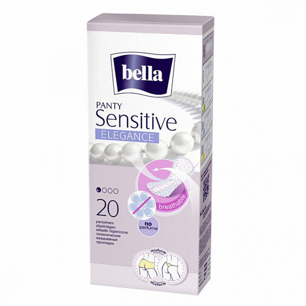 Прокладки ежедневные Bella Panty sensitive elegance по 20шт