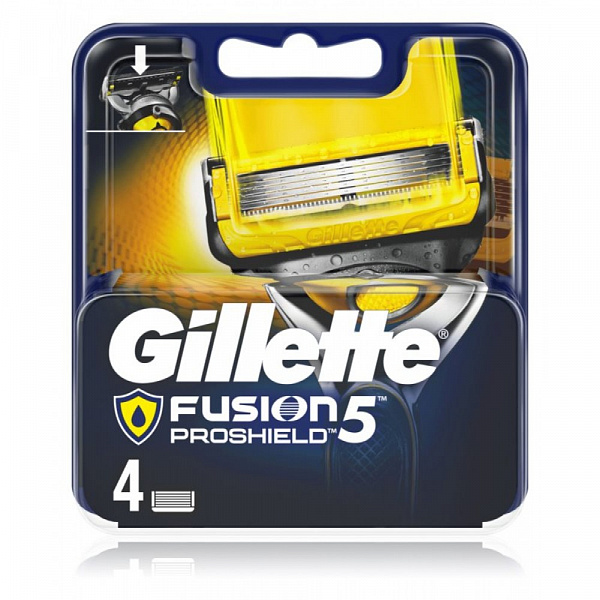 Кассеты сменные д/бритвы GILLETTE 4 шт.